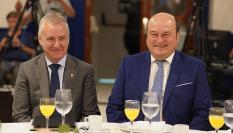 El lehendakari, Íñigo Urkullu, y el líder del PNV, Andoni Ortuzar, en una imagen de archivo.