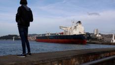 El petrolero 'Minerva Nounou', atracado en el puerto de Vigo hace unos meses.