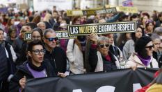 Manifestación del 25N, Día Internacional de la Eliminación de la Violencia contra la Mujer.