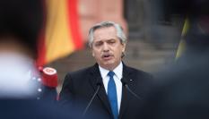 El presidente saliente de Argentina, Alberto Fernández, en una imagen reciente.