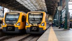 Trenes de Comboios de Portugal, en una imagen de archivo