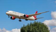El avión Boeing 787 Dreamliner de Virgin Atlantic.