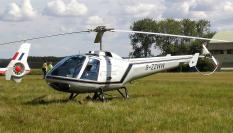 Un helicóptero modelo Enstrom 280FX Shark, en una imagen de archivo.