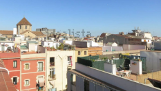 Vistas desde la casa en el Raval.