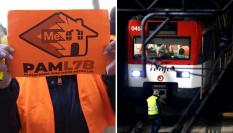 Plataforma de afectados por la L7B de Metro y el descarrilamiento de un tren de Cercanías