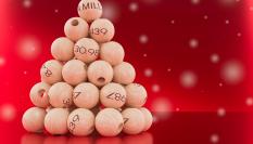Bolas de la Lotería de Navidad.