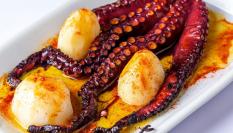 El pulpo del Cantábrico de la conservera El Viejo Pescador, el mejor del mundo.