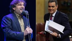 Jordi Évole y Pedro Sánchez