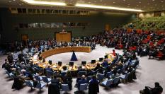 Encuentro del Consejo de Seguridad de la ONU en Nueva York.