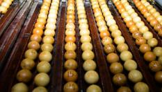 Bolas de la Lotería de Navidad.