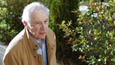 El exvicepresidente del Gobierno, Rodrigo Rato a su llegada a la Audiencia Provincial de Madrid donde se le juzga para aclarar el origen de su fortuna.