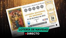 Sorteo Lotería de Navidad hoy 22 de diciembre en directo