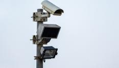 Cámaras de vigilancia.