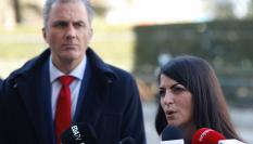 Ortega Smith junto a Macarena Olona.