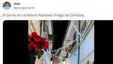 El mensaje compartido por @josegarciantt