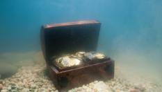 Un tesoro en el fondo del mar.