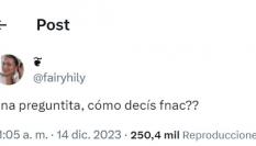 El mensaje de @fairyhily