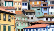 Casas pintadas de Cudillero.