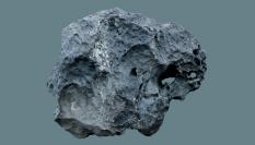 Imagen de archivo de un meteorito.
