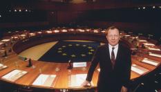 Jacques Delors, en una imagen en su etapa como presidente de la Comisión Europea