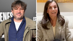 Jordi Évole y la reina Letizia.