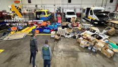 Una de las naves registradas, en el marco de la 'operación Ambulanza'.