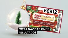Resultado del Sorteo del Cupón Extra de Navidad de la ONCE 2024