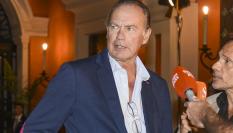 Bertín Osborne en un acto solidario hace unos días en Sevilla.