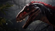 Dinosaurio aterrador