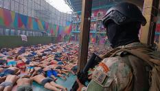 El Ejército de Ecuador realiza un operativo en la Cárcel Regional del Litoral, en Guayaquil.