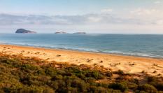 Las islas Chafarinas, al norte de la costa marroquí.