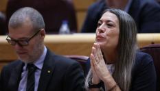 Miriam Nogueras, este miércoles en el Senado (por las obras en el Congreso)