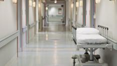 Imagen de archivo del interior de un hospital.