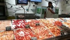 Imagen de archivo de una pescadería.