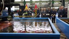 Representantes de la Marina Real de Marruecos en Navantia San Fernando