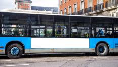 Un autobús en Madrid.