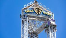 Vista de una de las atracciones que se pueden encontrar en el Parque Warner.