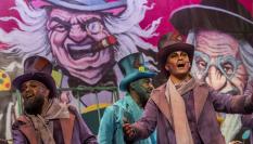 Comparsa actuando el COAC 2024