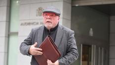 El excomisario José Manuel Villarejo, en una imagen de archivo a las puertas de la Audiencia Nacional.