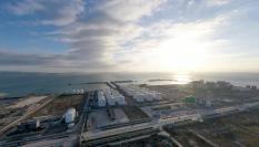 Una planta de hidrogeno verde.