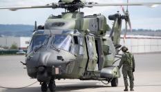 Un helicóptero NH-90 alemán, en una imagen de archivo