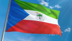 Bandera de Guinea Ecuatorial.