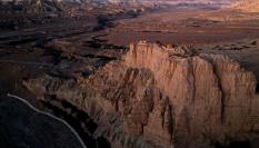 Vista aérea de las ruinas del Reino Guge, en el Tíbet