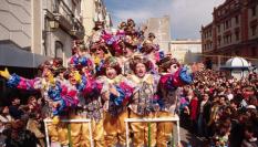 Actuación durante el Carnaval de Cádiz