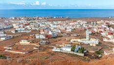Vista general de la costa oriental de Marruecos.