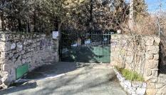 Exterior de la vivienda de Beatrice de Borbón en Las Rozas que sale a subasta.