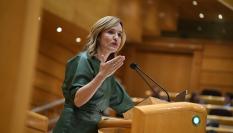 La ministra portavoz, Pilar Alegría, en una imagen de archivo.