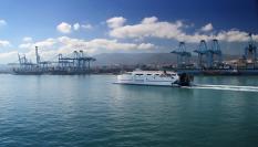 Vista general del Puerto de Algeciras.