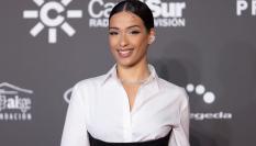 Chanel, en los premios Carmen 2024 el 3 de febrero de 2024 en Huelva.