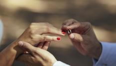 Imagen de archivo de una boda.